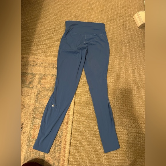 Blue Lululemon Leggings - Picture 1 of 3